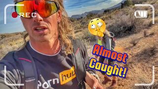 Almost Caught in Red Rock canyon